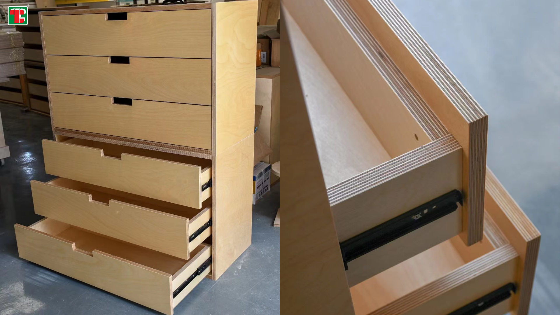 plywood för skåp