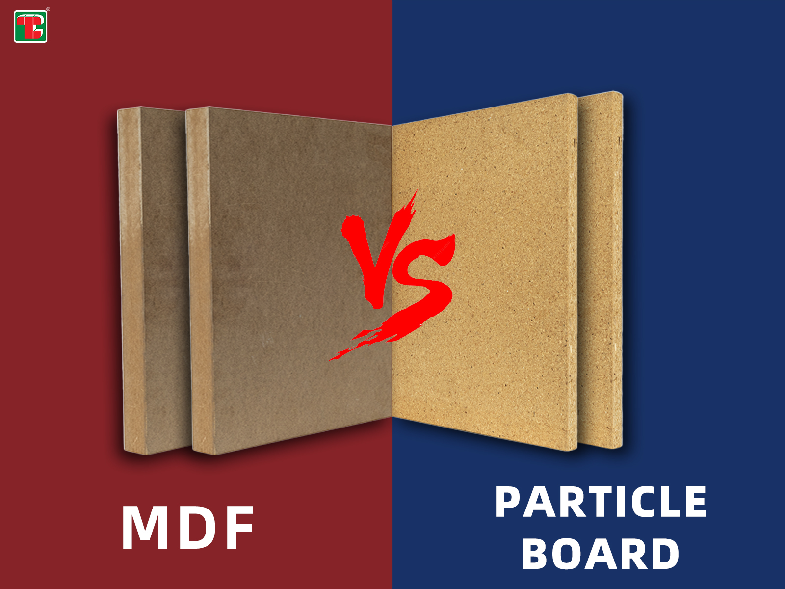 particle board vs mdf